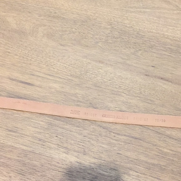 AUTHENTIC GIORGIO ARMANI BROWN BELT!!!! - Picture 5 of 6